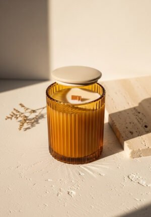 Tobacco & Honey Wood Wick Candle